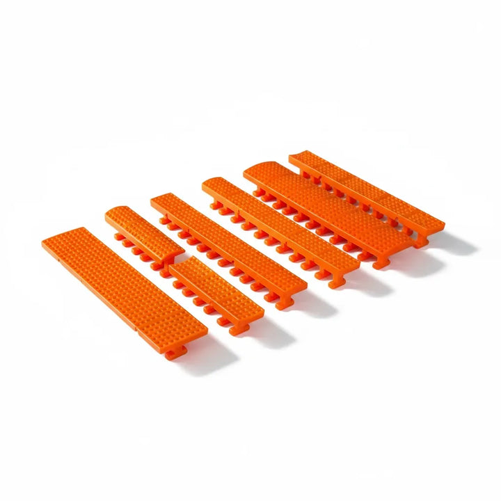 Juego de tacos de pegamento ciempiés PDR (9 piezas, 5 cm y 10 cm)