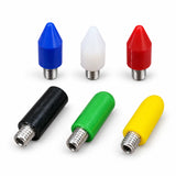 DentPDR 6-Piece Multi-Shape Plastic PDR Tips Set (M8 Thread)