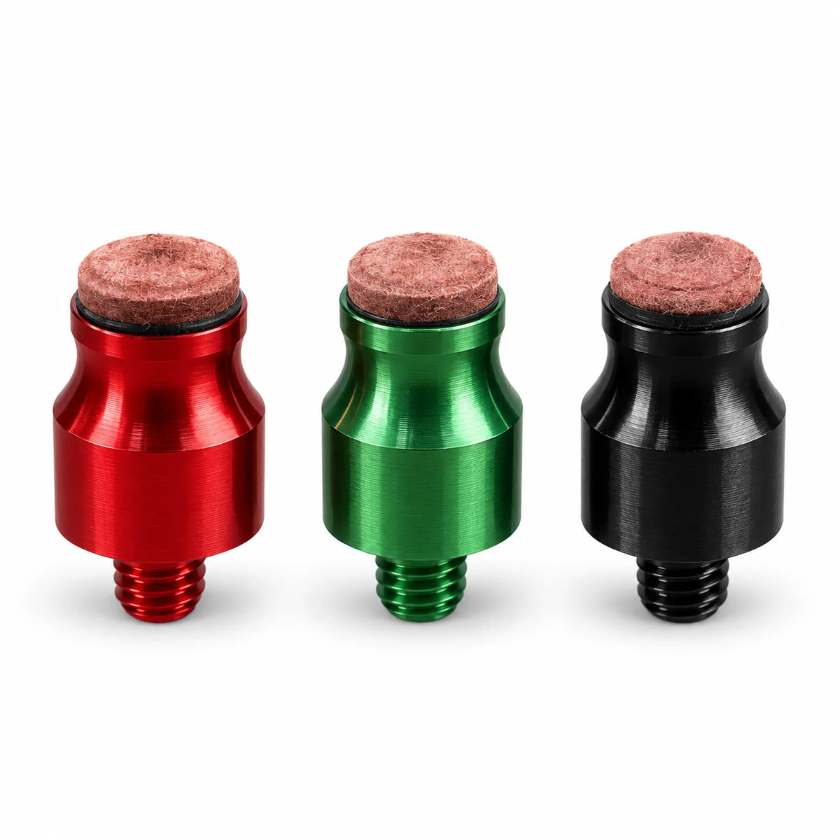 DentPDR 3-Piece Leather-Face PDR Knockdown Tips Set