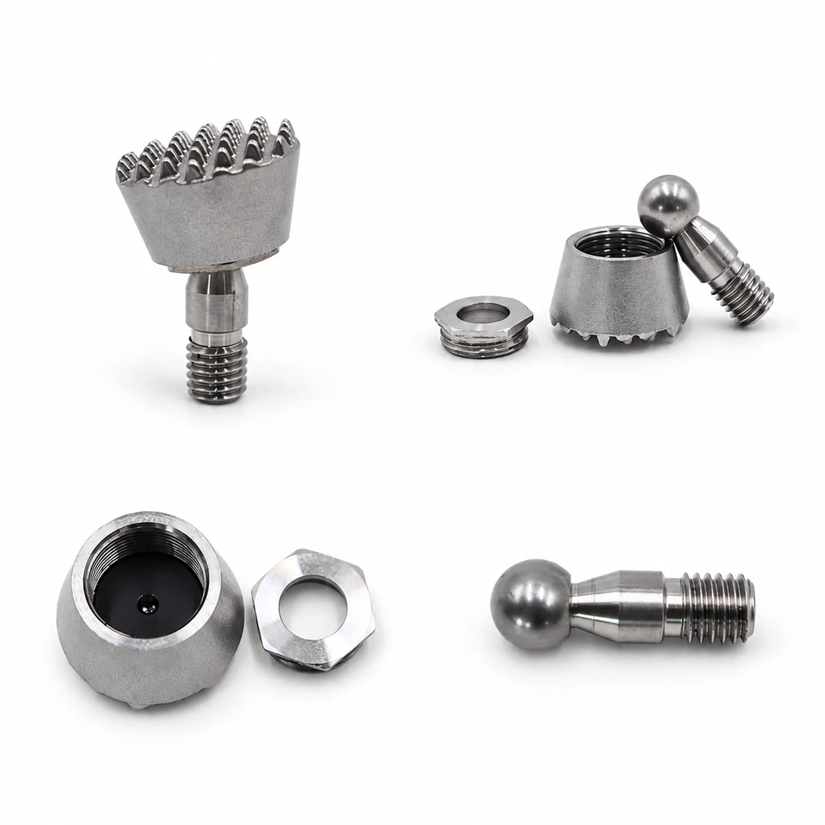 DentPDR Rotatable Serrated Stainless Steel PDR Tip (M8 Thread)