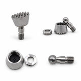 DentPDR Rotatable Serrated Stainless Steel PDR Tip (M8 Thread)