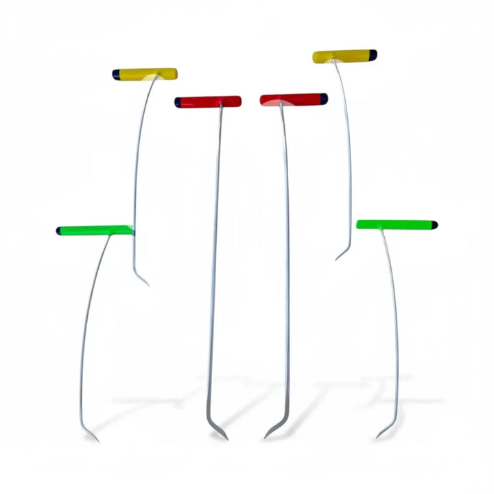 Edición Myvora: juego de 6 varillas PDR de curva simple (punta afilada)