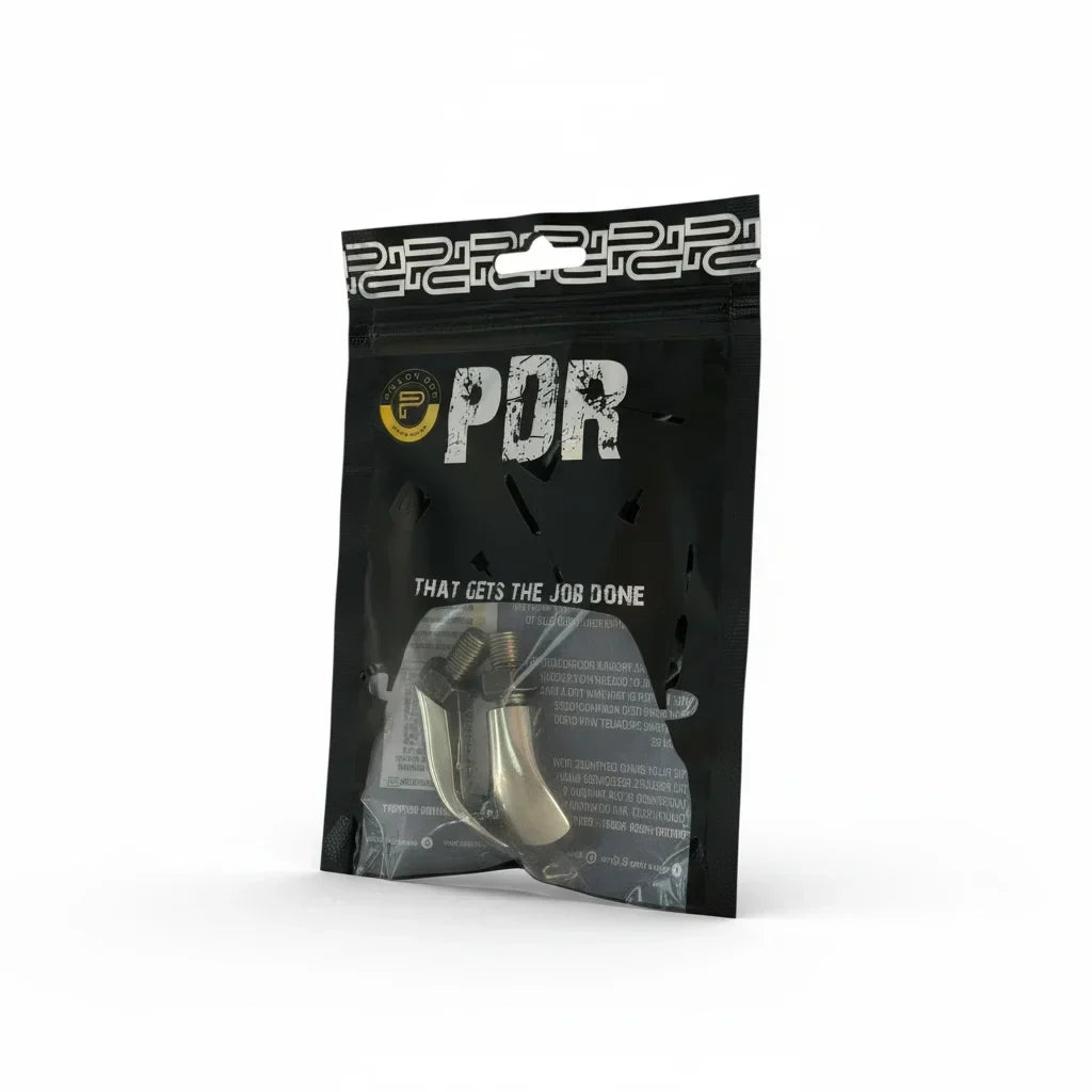 Sergio Pillon 2-Piece Curved Titanium Alloy PDR Finishing Tips (M8)