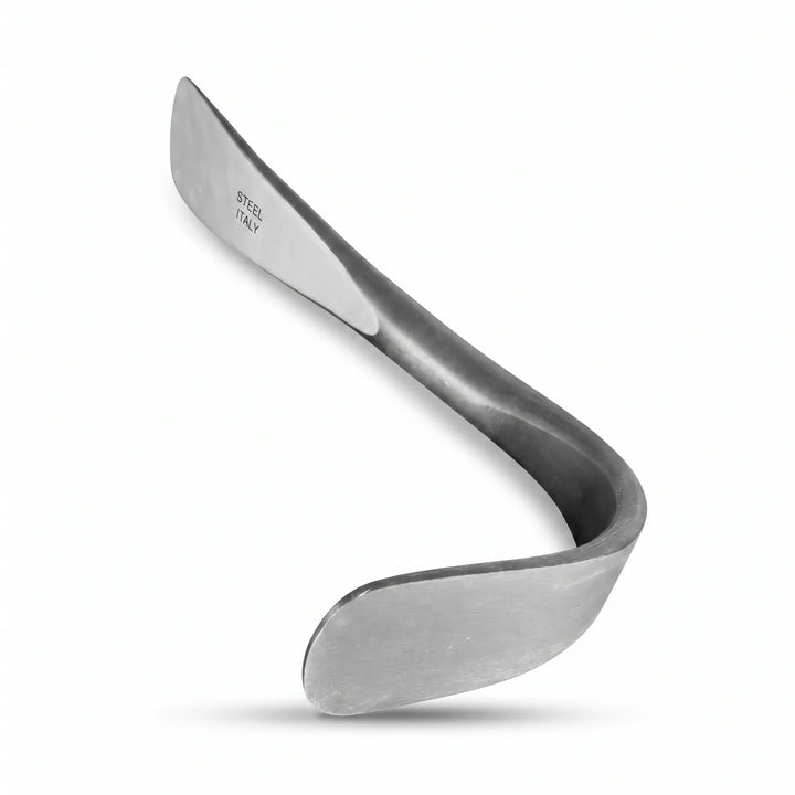 Pied-de-biche professionnel à double extrémité (embout coudé et plat), 40 cm