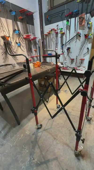 Accordion Hood Set Stand
