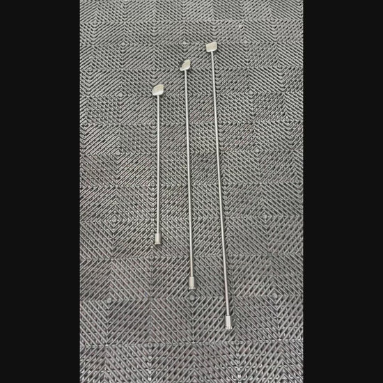Siena Edition 3-Piece Straight Tapered Square Head PDR Rod Set (10mm)