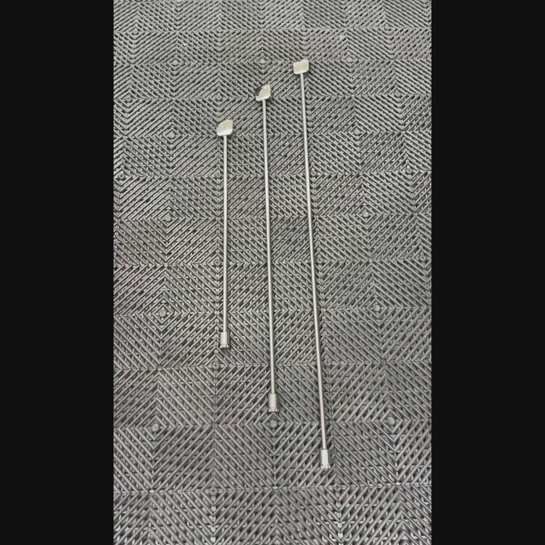 Siena Edition 3-Piece Straight Tapered Square Head PDR Rod Set (10mm)