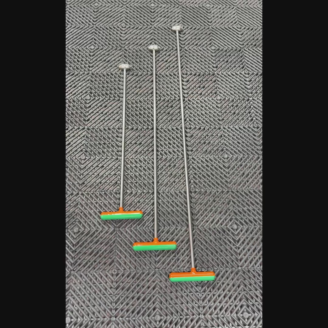 Asti Edition 3-Piece Straight Horizontal Oval Head PDR Rod Set with T-Handles (10mm)