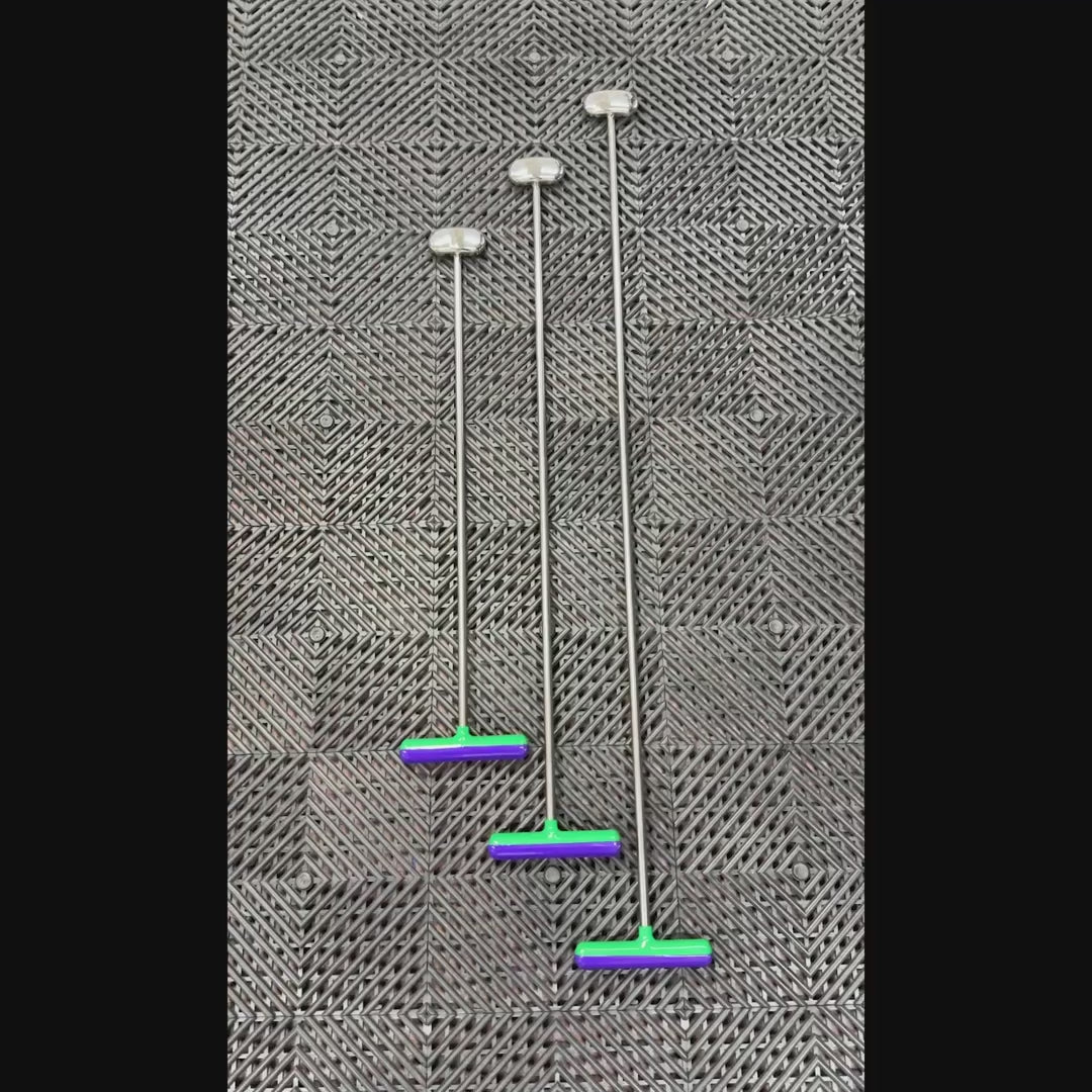 Ravenna Edition 3-Piece Straight Wide Oval Head PDR Rod Set with T-Handles (10mm)