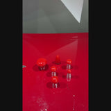 DentPDR 6-Piece Multi-Shape Red Rubber PDR Tips Set