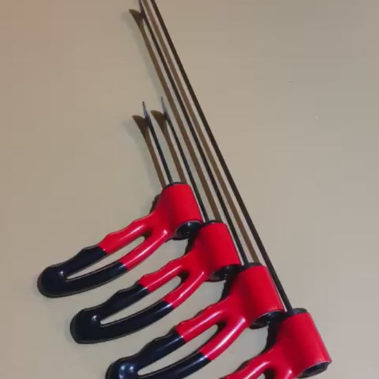 4 Piece Adjustable Handle Whaletail Sticks - PDR Tools