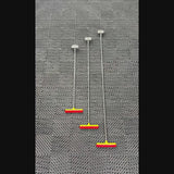 Modena Edition 3-Piece Double-Bend Wide Oval Head PDR Rod Set with T-Handles (10mm)