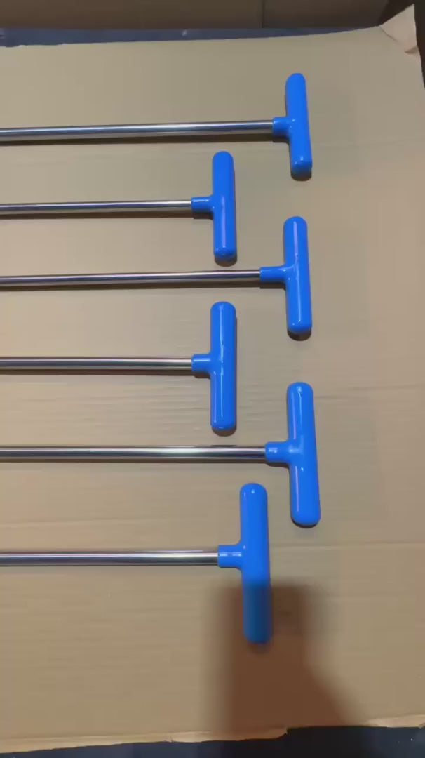 6 pcs Stainless Steel Interchangable Double Bend Set 5/16- 18 size