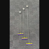 Mantova Edition 3-Piece Double-Bend Tapered Square Head PDR Rod Set with T-Handles (10mm)